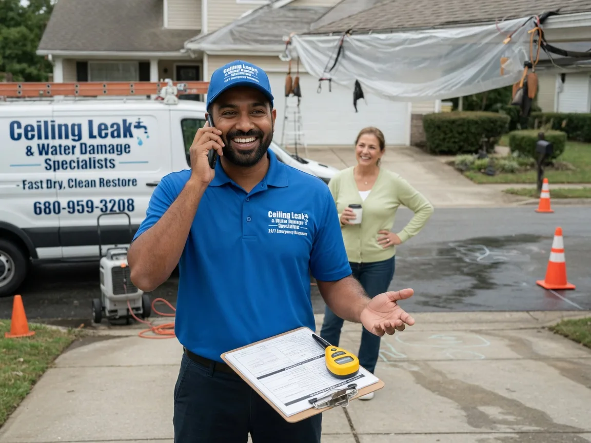 Ceiling Leak Cleanup Sunnyside, WA FAQs